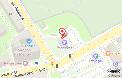 Автомат по продаже контактных линз VipLinza в Василеостровском районе на карте