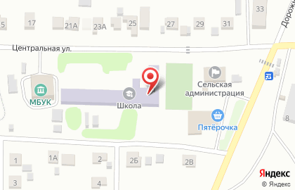Автошкола Вираж на Центральной улице на карте