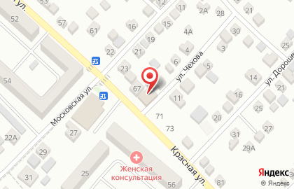 Продуктовый магазин Любава, продуктовый магазин в Каменск-Шахтинском на карте