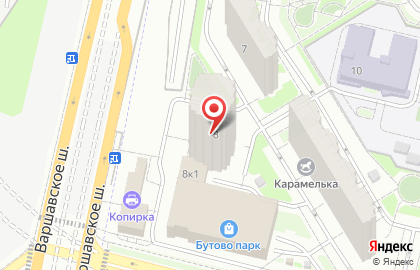 Булочная Каравай-СВ "Бутово Парк" на карте