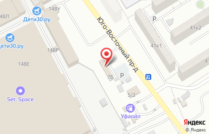 Автокомплекс в Восточном переулке на карте