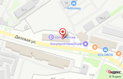 Торговая компания Автомаляр в Нижегородском районе на карте