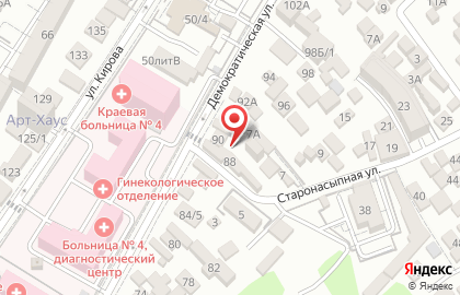 Продуктовый магазин в Сочи на карте