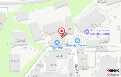 Автомобильный стайлинг центр Tonirovka.ink на Краснобогатырской улице на карте
