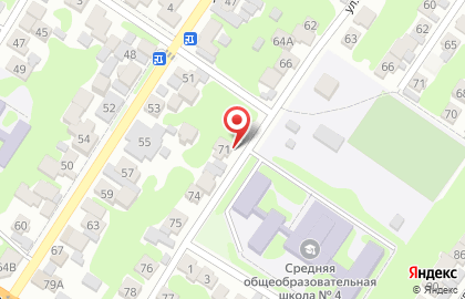Продовольственный магазин в Дагестанских Огнях на карте