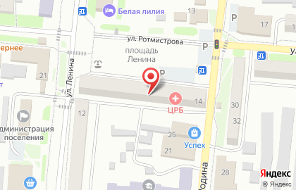 Салон связи Билайн на улице Ленина на карте