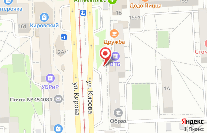 Супермаркет Книжный город в Калининском районе на карте