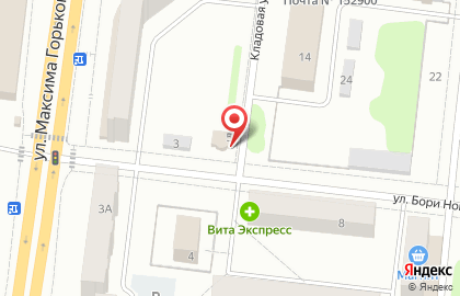 Продовольственный магазин Апельсин в Ярославле на карте