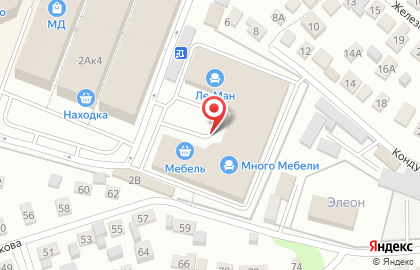 Мебельный салон SV-мебель в Центральном районе на карте