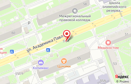 Ломбард124 на улице Академика Павлова на карте
