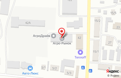 Компания Агросоюз-Маркет на Кутякова на карте