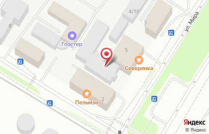 Салон-магазин Мир мебели в Ханты-Мансийске на карте