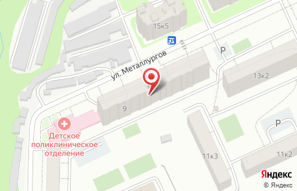 Аптека Мособлмедсервис на Металлургов, 9 на карте