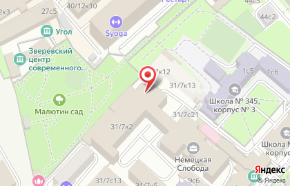 ОАО АКБ Связь-Банк на Новорязанской улице на карте