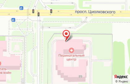 Дзержинский перинатальный центр на карте