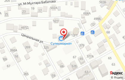 Супермаркет в Махачкале на карте