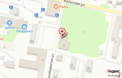 Продуктовый магазин Изобилие в Орджоникидзевском районе на карте