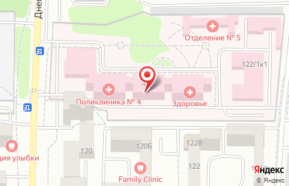 КДЦ Здоровье - Днепровский на карте