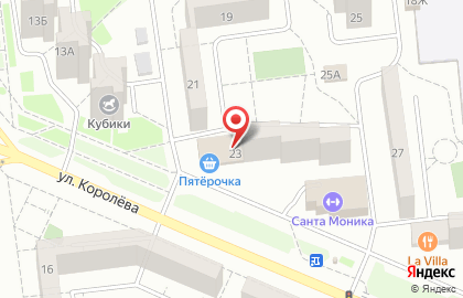 Магазин дверей Классика на улице Королёва на карте