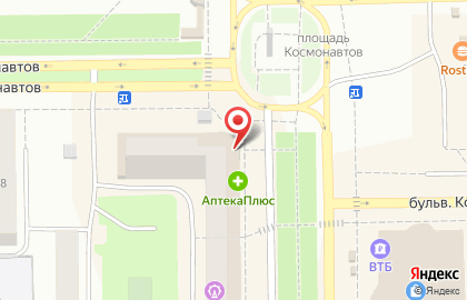 Магазин хлебобулочных изделий Союз-РТ на улице Ленина на карте