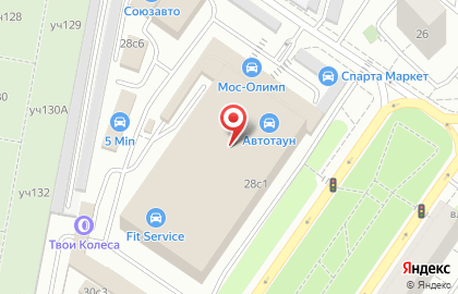 Магазин автозапчастей АВТО Z на метро Выхино на карте