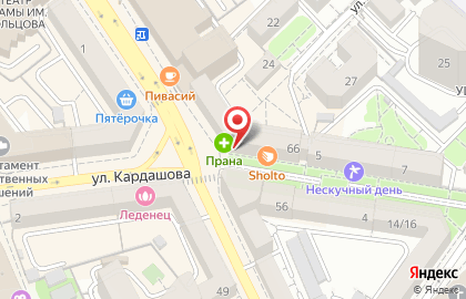 Багетная мастерская Модернъ на улице Карла Маркса на карте