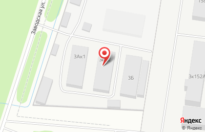 Производственная компания Италкем на Заводской улице на карте