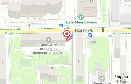 Магазин фруктов и овощей на Новой улице в Балашихе на карте