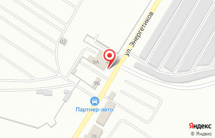 Авторынок на улице Энергетиков на карте