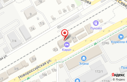 Гостинично-ресторанный комплекс Carat 4*(Карат) на карте
