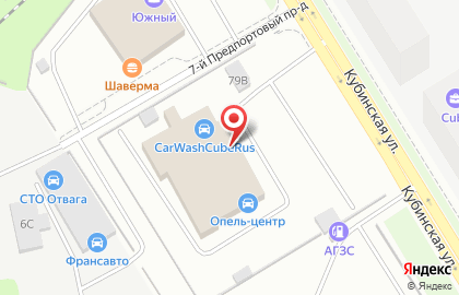 Центр установки автосигнализаций Алармия в Московском районе на карте