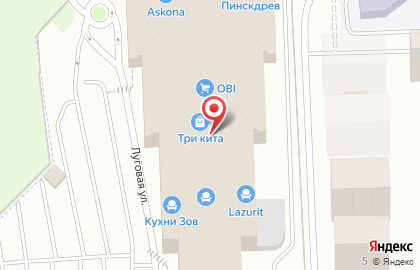 Торговый Дом Белорусские кухни на Луговой улице на карте