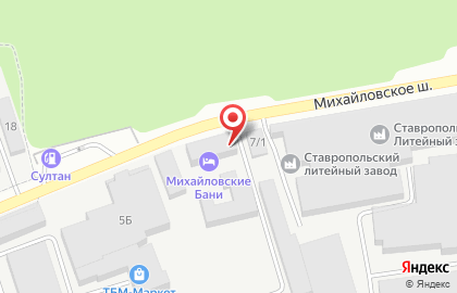 Компания по разработке сайтов и интернет-магазинов Ugnet на Михайловском шоссе на карте