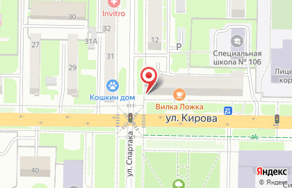 Служба доставки Панда в Центральном районе на карте