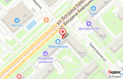 Пчелоцентр Продукты долголетия на улице Богдана Хмельницкого на карте