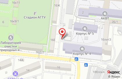 Айкрафт Оптика на улице Татищева на карте