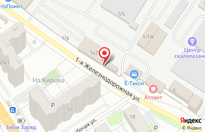 Служба заказа транспорта в Октябрьском районе на карте