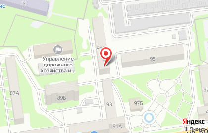 Управление дорожного хозяйства и благоустройства г. Кургана в Кургане на карте