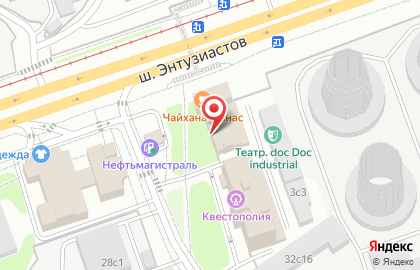 Ретро на шоссе Энтузиастов на карте