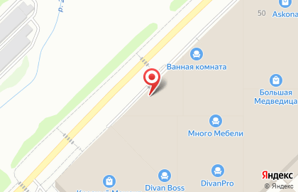 Мебельная компания Много Мебели на Светлановской улице на карте