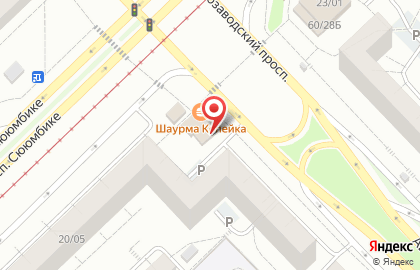 Йола-маркет в Казани на карте