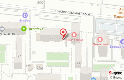 Семейная пекарня на Краснопольском проспекте на карте