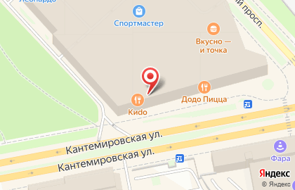 Суши-бар Киdo на Полюстровском проспекте на карте