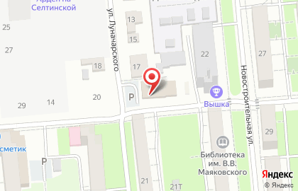 Супермаркет Магнит в Ижевске на карте