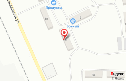 1C на Вокзальной улице на карте