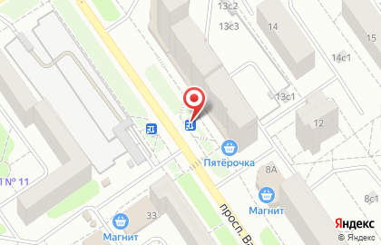 Киоск быстрого питания Русский Аппетит в Степном микрорайоне на карте