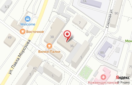 Производственно-торговая компания АИР на Союзной улице на карте