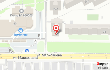 Ателье в Кемерово на карте