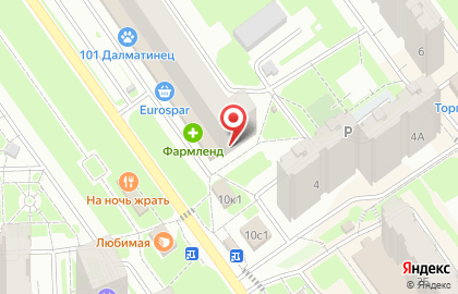 Ногтевая студия Республика маникюра на проспекте Мельникова в Химках на карте