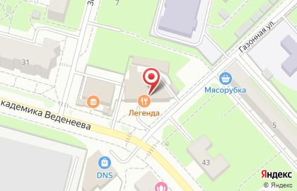 Вычислительный центр Инкомус на улице Академика Веденеева на карте